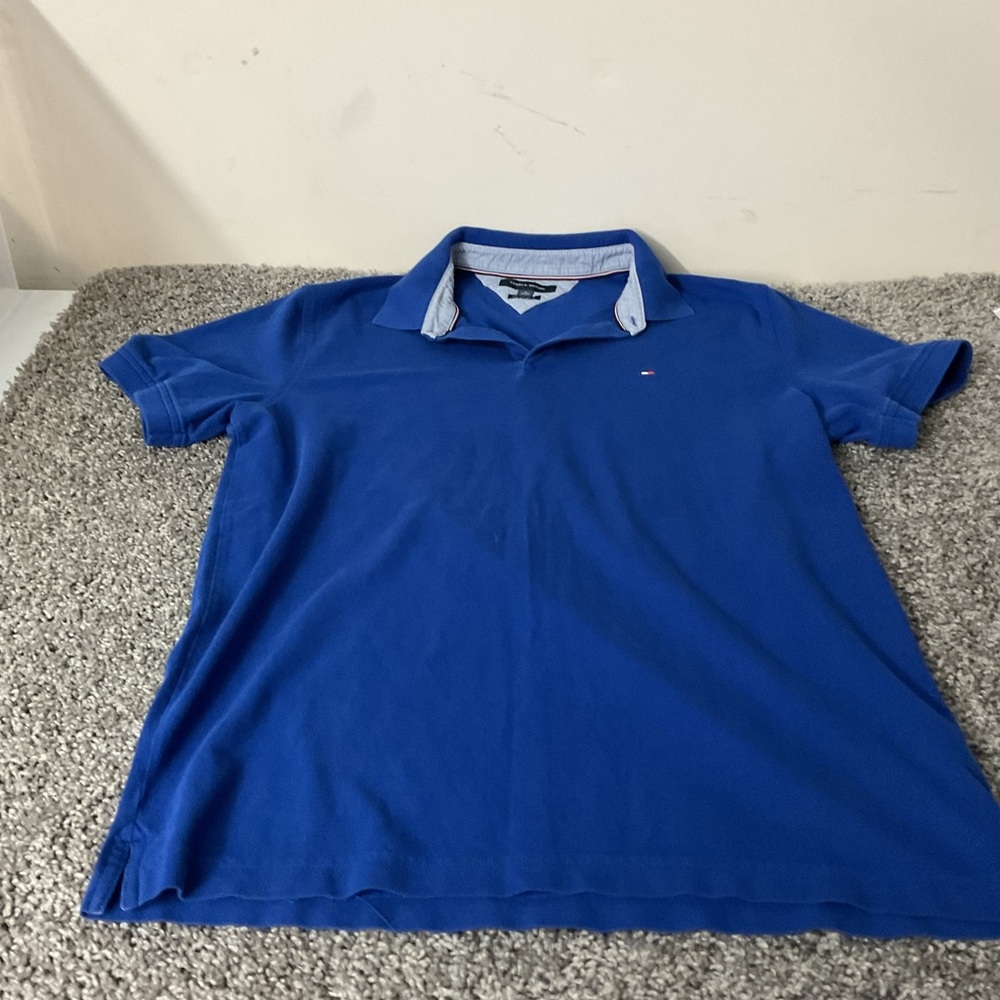 Tommy Hilfiger Blue Polo Shirt